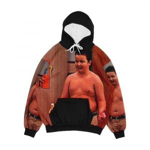 G I B B Y Men's All-Over-Print Hoodie