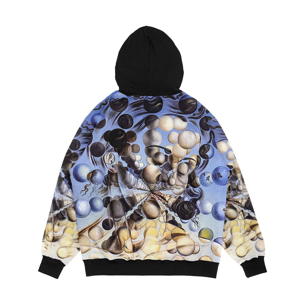 Galatea Of The Spheres By Salvador Dali Men's All-Over-Print Hoodie - Image 2