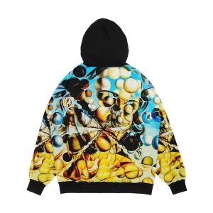Alternative view of Galatea Of The Spheres Salvador Dali Men's All-Over-Print Hoodie