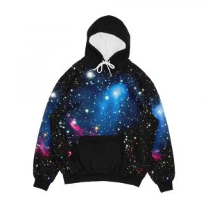 Galaxies Colliding In Space Men's All-Over-Print Hoodie