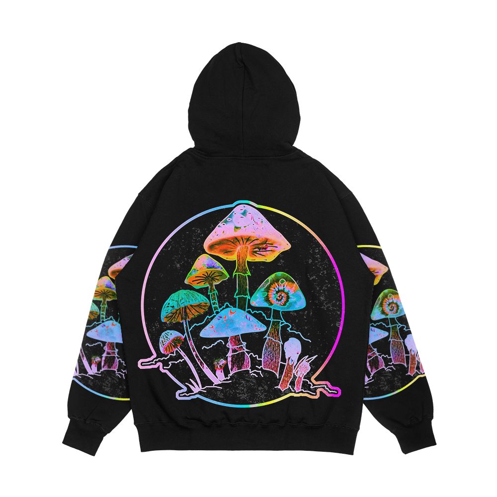 Garden Of Shrooms 2020 Men's All-Over-Print Hoodie - Image 2