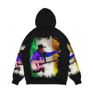 Alternative view of Garth Brooks Ireland I Am Coming Home Men's All-Over-Print Hoodie