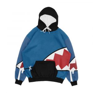 Gawr Gura Shark Mouth Men's All-Over-Print Hoodie