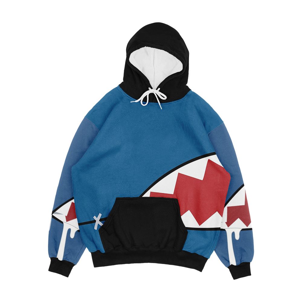 Gawr Gura Shark Mouth Men's All-Over-Print Hoodie