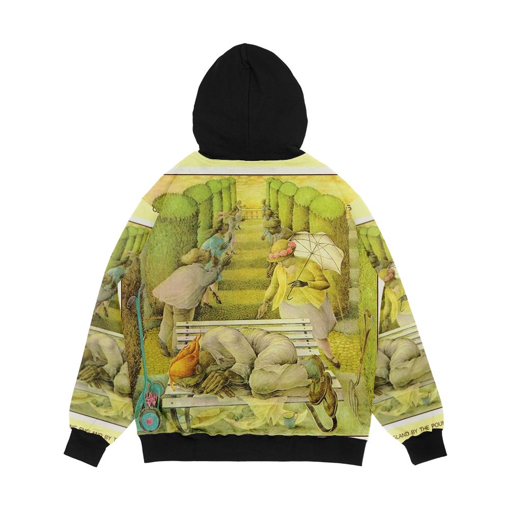 Genesis Selling England By The Pound Men's All-Over-Print Hoodie - Image 2