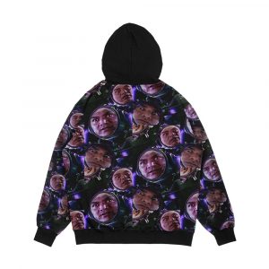 Alternative view of George Lopez From Sharkboy And Lavagirl Men's All-Over-Print Hoodie