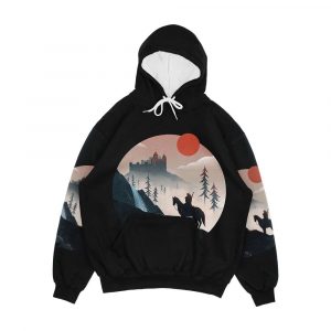 Geralt On The Ride Men's All-Over-Print Hoodie