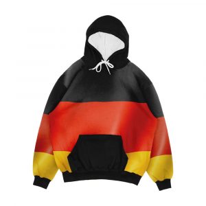 German Flag Men's All-Over-Print Hoodie