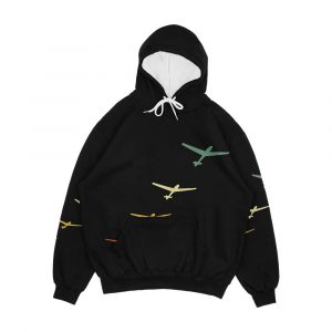 Glider Glider Launch Vintage Retro Men's All-Over-Print Hoodie