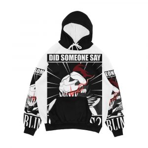Goblin Slayer Did Anyone Say Goblin Meme Tshirt Men's All-Over-Print Hoodie