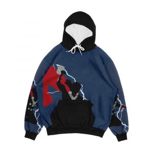 God Of Thunder Men's All-Over-Print Hoodie
