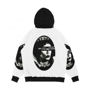 Alternative view of God Save The Queen Frank N Furter Men's All-Over-Print Hoodie
