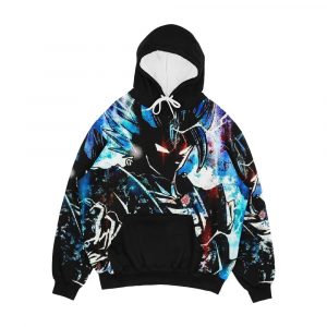 Gogeta Ssj God Blue Men's All-Over-Print Hoodie