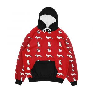Goh Peik Lin Rabbits Men's All-Over-Print Hoodie