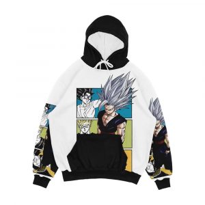 Gohan Beast Dragon Ball Super Super Hero Manga Cover Chapter 404 Inspired Men's All-Over-Print Hoodie
