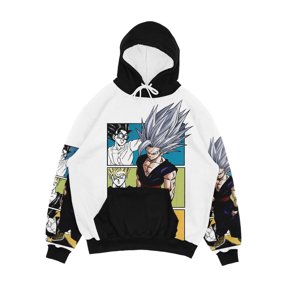 Gohan Beast Dragon Ball Super Super Hero Manga Cover Chapter 404 Inspired Men's All-Over-Print Hoodie