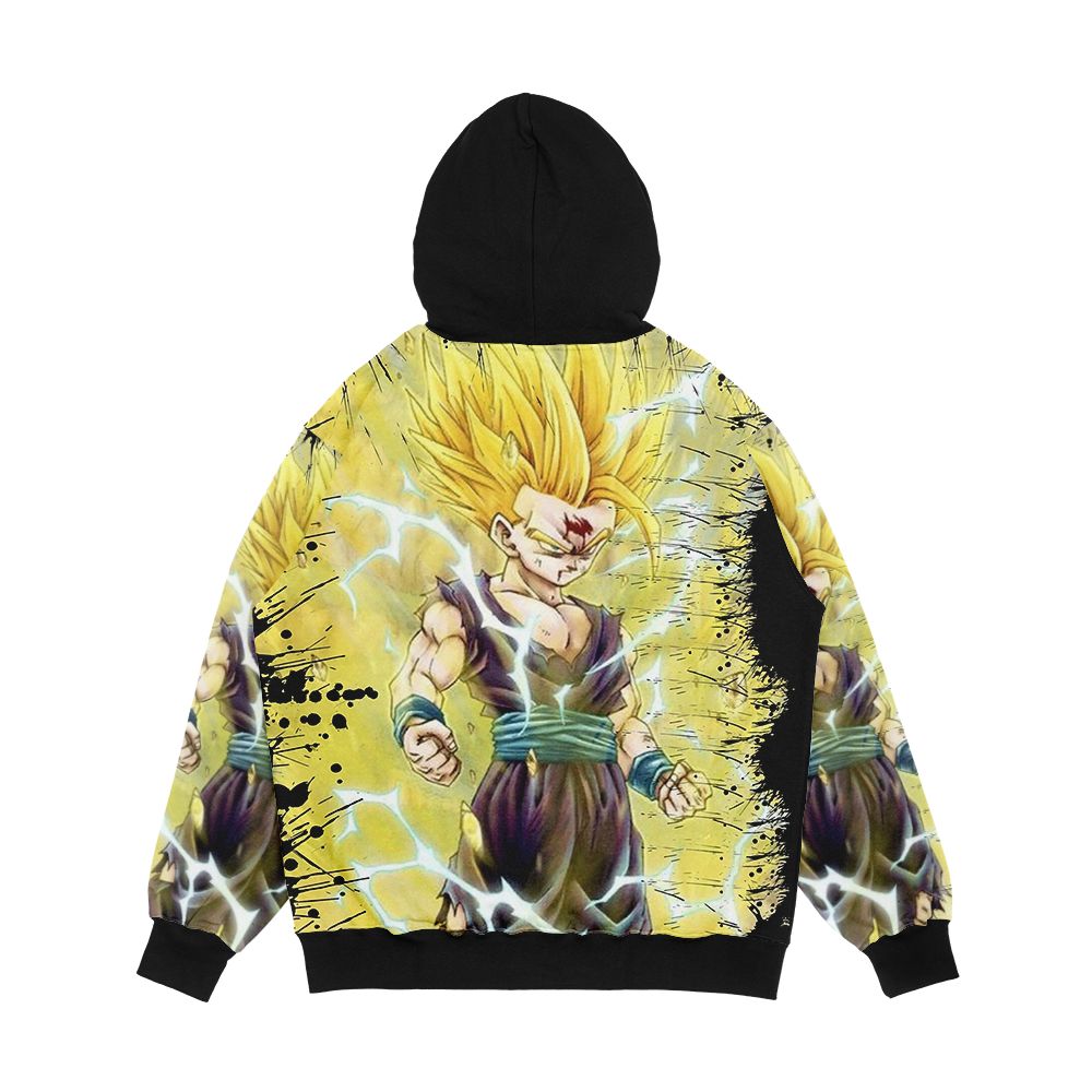 Gohan Ssj2 Men's All-Over-Print Hoodie - Image 2