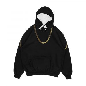 Gold Chain Men's All-Over-Print Hoodie