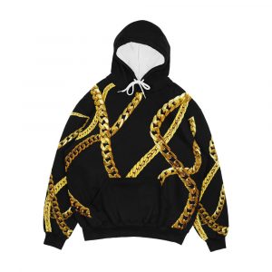 Gold Chains Men's All-Over-Print Hoodie