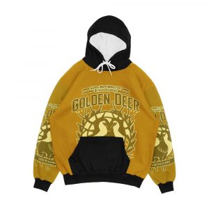 Golden Deer Men's All-Over-Print Hoodie