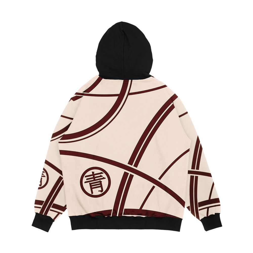 Golden Kamuy Tattoo Design Men's All-Over-Print Hoodie - Image 2