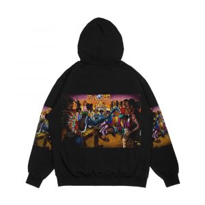 Alternative view of Goodtimes At Soul Train Men's All-Over-Print Hoodie