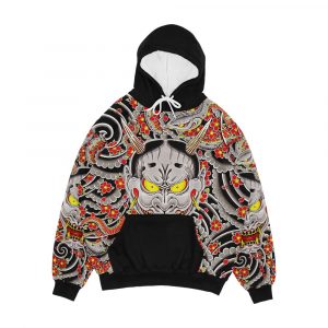 Goro Majima s Hannya Yakuza 0 Men's All-Over-Print Hoodie
