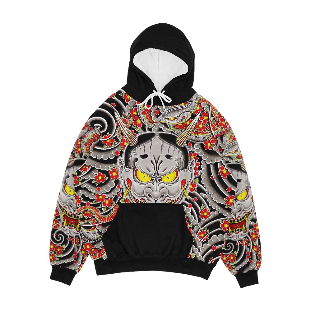 Goro Majima s Hannya Yakuza 0 Men's All-Over-Print Hoodie