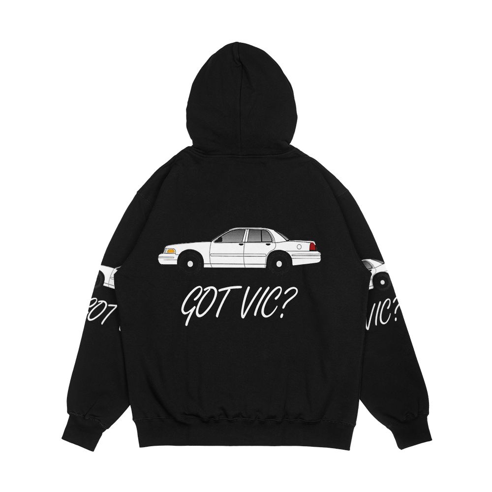 Got Vic Men's All-Over-Print Hoodie - Image 2