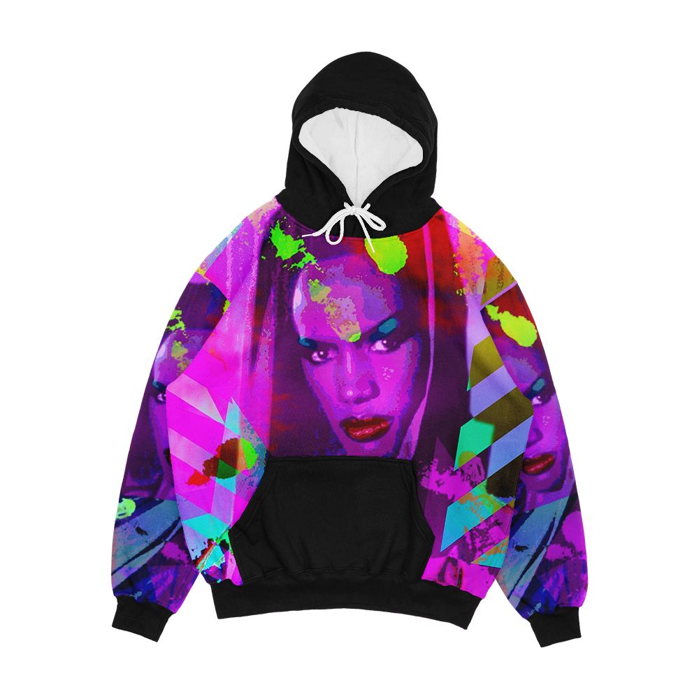 Grace In Your Face Men's All-Over-Print Hoodie