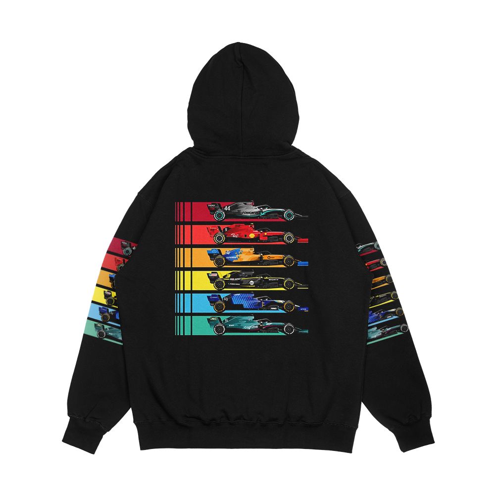 Grand Prix Formula 2022 Men's All-Over-Print Hoodie - Image 2