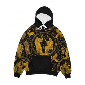 Greek Art Men's All-Over-Print Hoodie