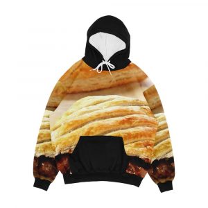Greggs Steak Bake Men's All-Over-Print Hoodie