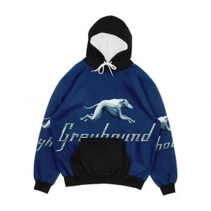 Greyhound Blue Bus Logo Men's All-Over-Print Hoodie