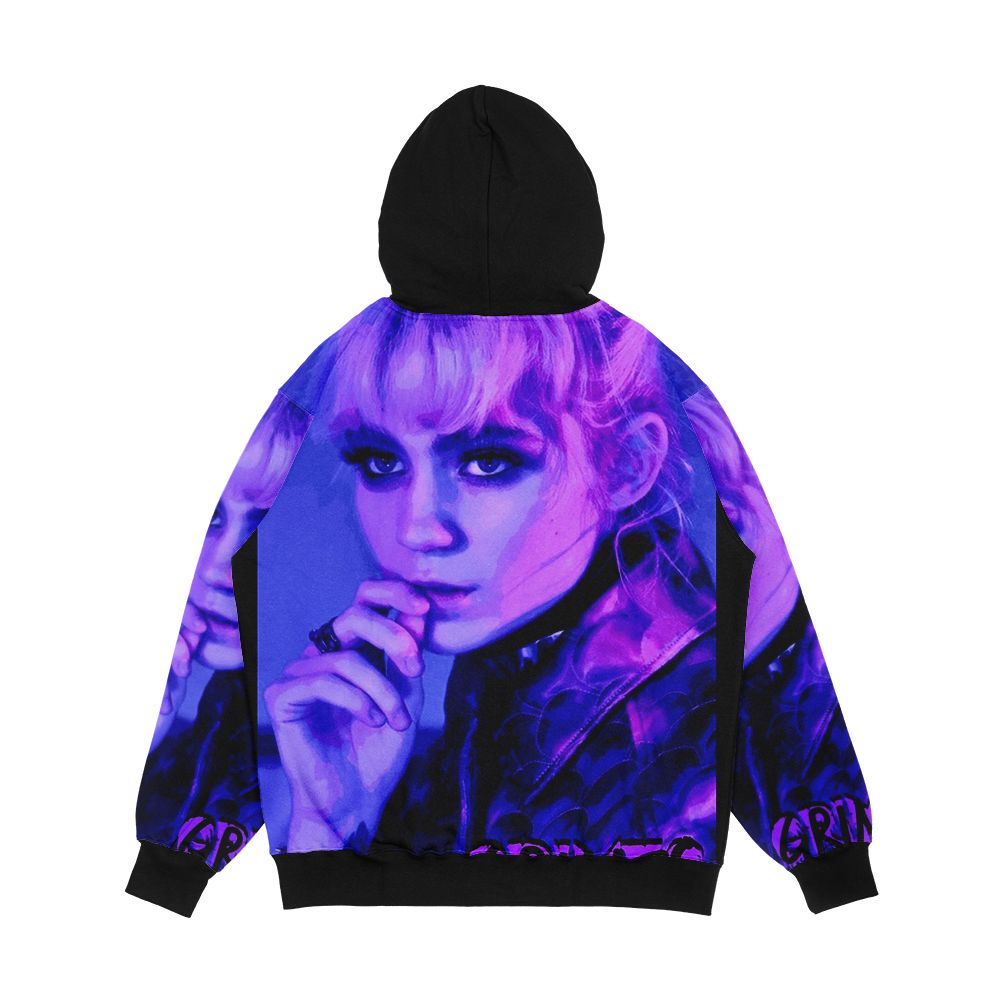 Grimes 2016 Men's All-Over-Print Hoodie - Image 2