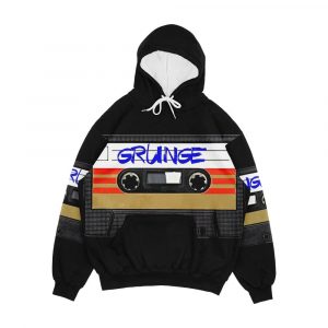 Grunge Music Men's All-Over-Print Hoodie