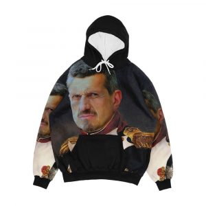 Guenther Steiner Formula 1 Emperor Pop Art Classic Portrait Men's All-Over-Print Hoodie