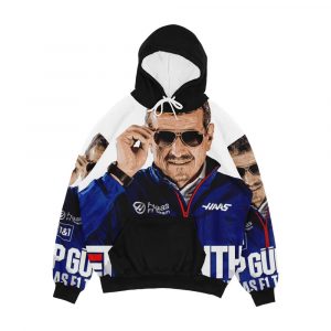 Guenther Steiner Topg nth Haas F1 Team Men's All-Over-Print Hoodie