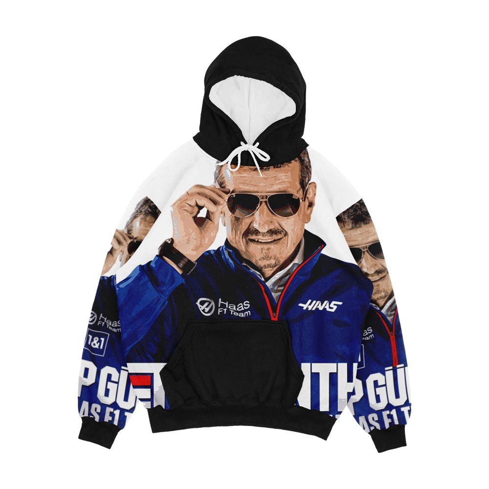 Guenther Steiner Topg nth Haas F1 Team Men's All-Over-Print Hoodie