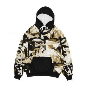 Guernica 2020 Sand Men's All-Over-Print Hoodie