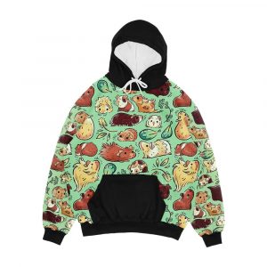 Guinea Pig Huddle Men's All-Over-Print Hoodie
