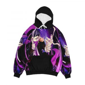 Gundham Tanaka Men's All-Over-Print Hoodie