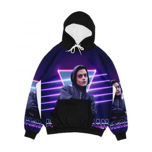 Hackerman Men's All-Over-Print Hoodie