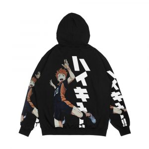 Alternative view of Haikyuu Shoyo Hinata Men's All-Over-Print Hoodie