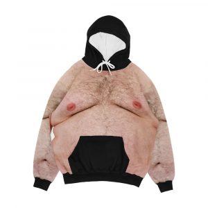 Hairy Belly Men's All-Over-Print Hoodie