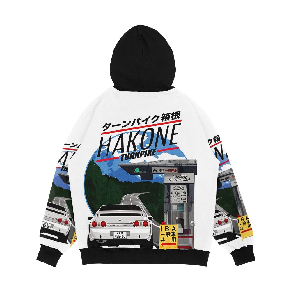Hakone Nissan Skyline R32 Gtr Men's All-Over-Print Hoodie - Image 2