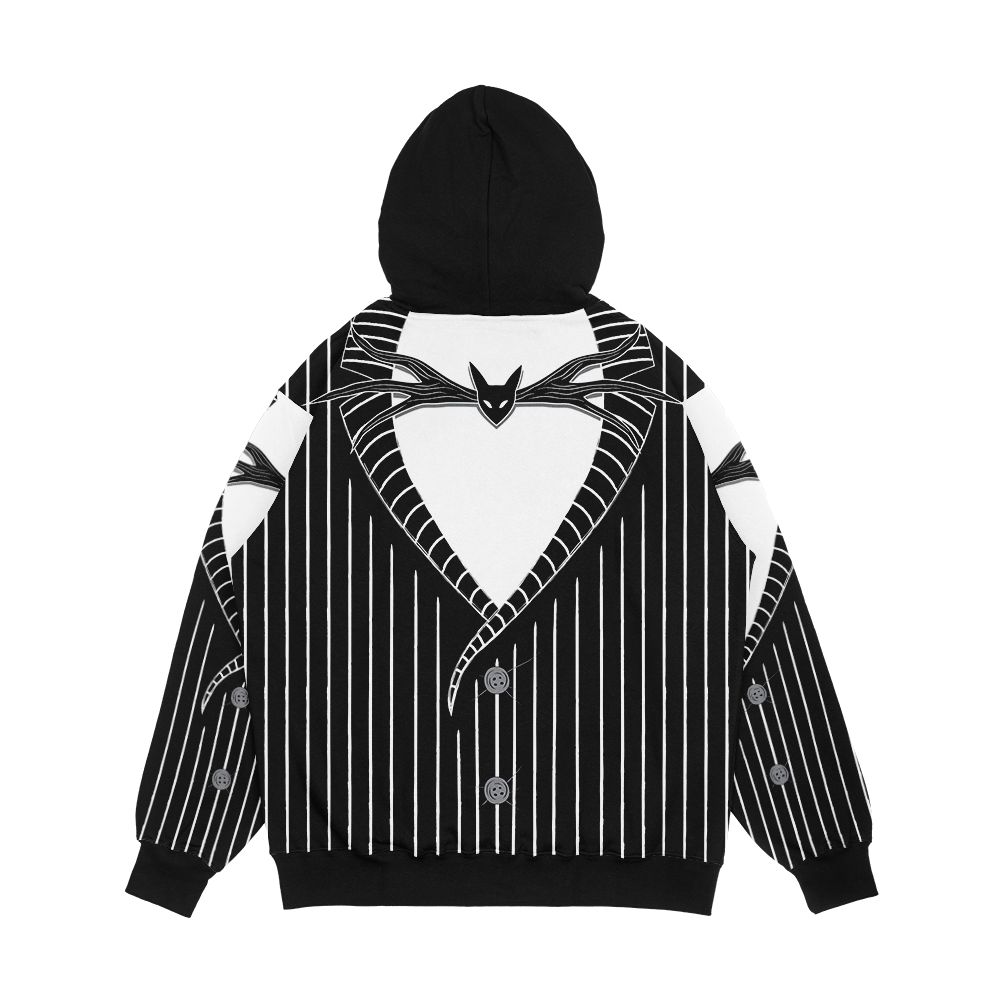 Halloween Tuxedo Men's All-Over-Print Hoodie - Image 2