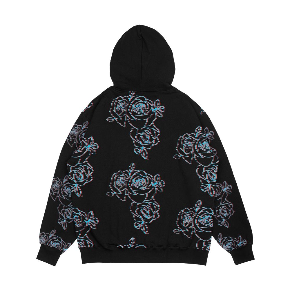 Halsey Roses Men's All-Over-Print Hoodie - Image 2