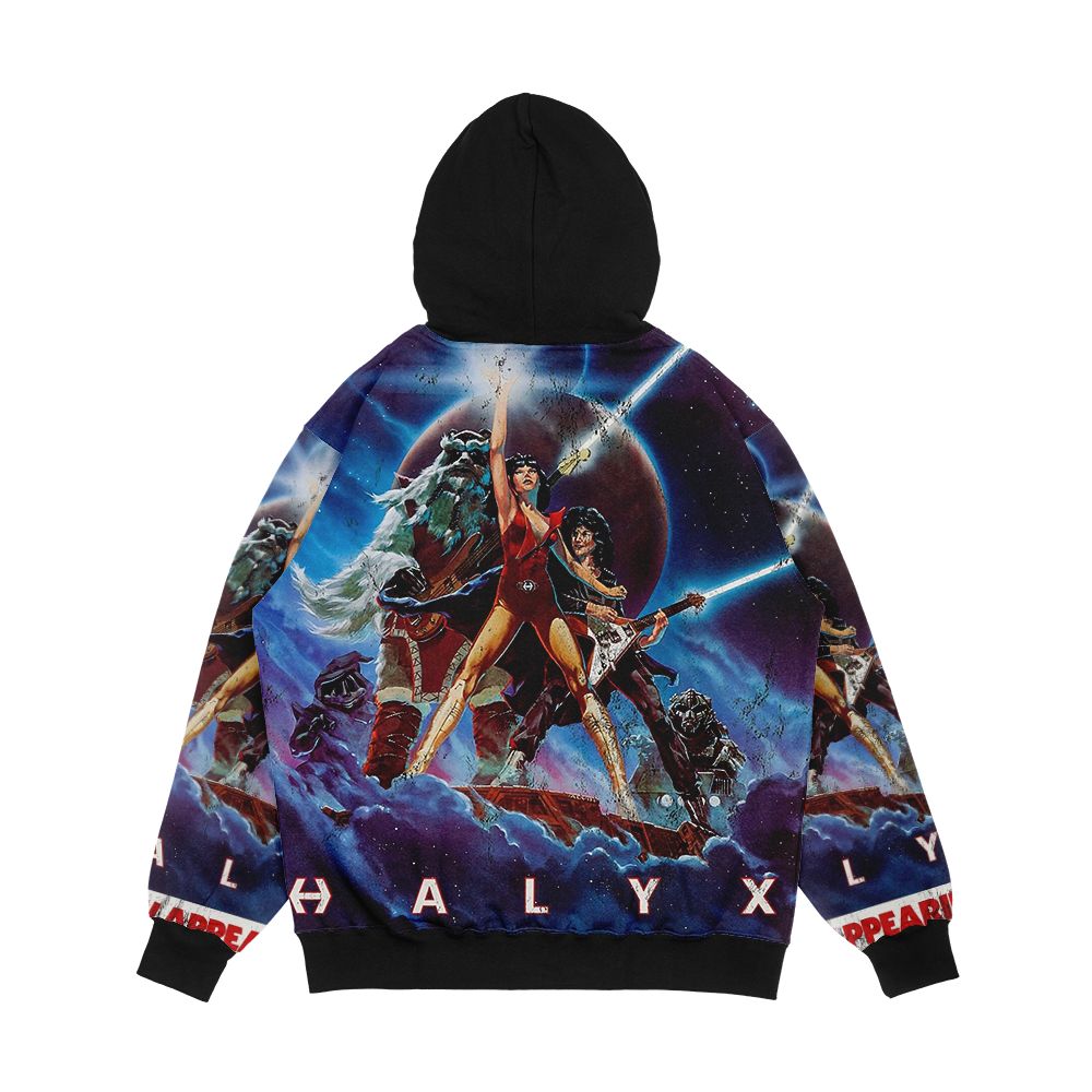 Halyx Poster Vintage Men's All-Over-Print Hoodie - Image 2