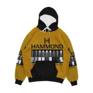 Hammond Organ Logo And Graphics Men's All-Over-Print Hoodie
